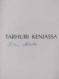 Tarhuri Keniassa : matkakertomus lähetystyöstä ruohonjuuritasolla : puutarhurin päiväkirja Kenian matkalta 7.2.-8.3.1995 (signeerattu)