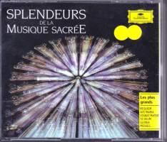 CD -Splendeurs De La Musique SacréE (Klassista, hengellistä musiikkia), 1990. Kokoelma, 2-CD.