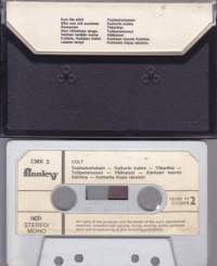 C-kasetti - COLT kasetti 3. (CMK 3) Alkuperäiset esittäjät, kokoelma. Katso kappaleet kuvista. EKAn hintalappu