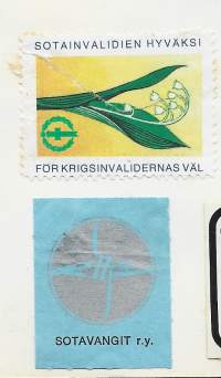 Yli 50 kpl erä kirjeensulkija yms merkkejä sivuilla - kirjeensulkijamerkki kirjeensulkija