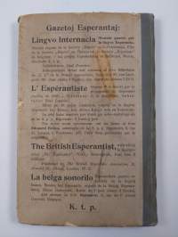 Kielioppi sekä esimerkki- ja harjoitussarja : t:ri L. Zamenhofin kansainvälinen apukieli esperanto