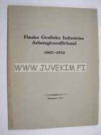 Finska Grafiska Industrins Arbetsgivareförbund 1907-1932