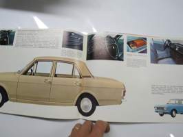Ford Cortina Standard, De Luxe, Farmari, 1600 E, GT &amp; Lotus 1969? -myyntiesite / sales brochure