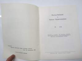 Romu-Heikistä ja hänen Hytermästään nr 199 / 500