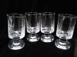 4 x Kalinka jalallinen snapsilasi Iittala