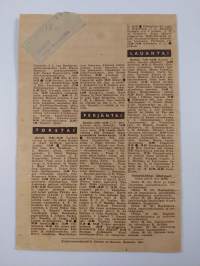 Radiokuuntelija 52/1945