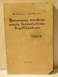 Poimintoja vanhemmasta suomalaisesta kirjallisuudesta