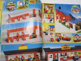 Lego - Legoland 6000 - vihjeitä rakentamiseen ja leikkimiseen LEGO-palikoilla