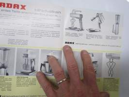 Adax sähkövatkain -myyntiesite