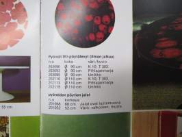 Serla keittiökalusteet 1975 tuotekuvasto -myyntiesite