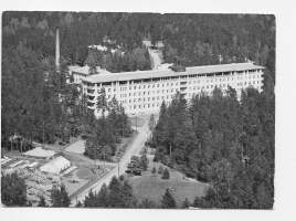 Meltolan Sairaala   paikkakuntapostikortti postikortti paikkakuntakortti  kulkenut 1953