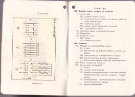 Strömberg oikosulkumoottoreiden asennus-, käyttö- ja hoito-ohjeita.  34 H 2112 F, 1954.