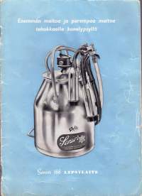 Senior 188 lypsykoneen käyttöohje ja varaosaluettelo.
