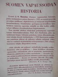 Suomen vapaussodan historia