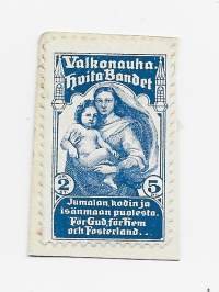 Valkonauha - kirjeensulkija kirjeensulkijamerkki