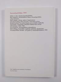 Sosiaalipolitiikka 1991