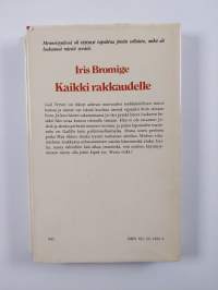 Kaikki rakkaudelle