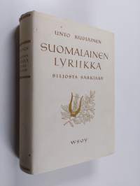 Suomalainen lyriikka Juhani Siljosta Kaarlo SarkiaanVIII,