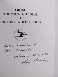 From the midnight sun to the long white cloud : Finns in New Zealand (signeerattu)