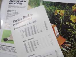 Kotipiha kauniiksi - Black &amp; Decker puutarhatyökalut -myyntiesite