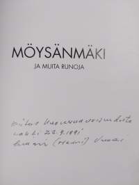 Möysänmäki ja muita runoja (signeerattu)