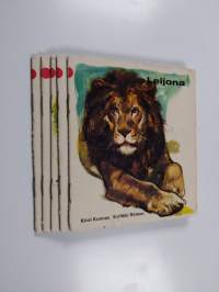 Etelän eläimiä (5 vihkoa) : Apina ; Kirahvi ; Leijona ; Tiikeri ; Norsu