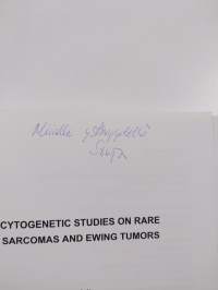 Molecular Cytogenetic Studies on Rare Soft Tissue Sarcomas and Ewing Tumors (signeerattu, tekijän omiste)