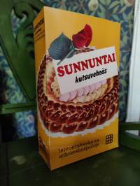 Sunnuntai kutsuvehnäs mainosboxi 1980-l.