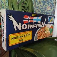 Norfinn Ruodotonta Norjan Seitä mainoslaatikko  1980-l.