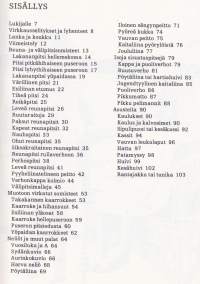 Pitsimalleja ja käyttöideoita, 1981. Erilainen, innostava virkkauskirja.