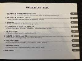Chevrolet Tacuma - Käyttöohjekirja (Vuotta ei tiedossa)