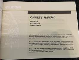 Hyundai i40 - Käyttöohjekirja (Vuotta ei tiedossa)