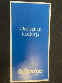 Dodge Omistajan käsikirja - Käyttöohjekirja (Vuotta ei tiedossa)