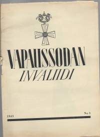 Vapaussodan Invaliidi 1945 nr 5