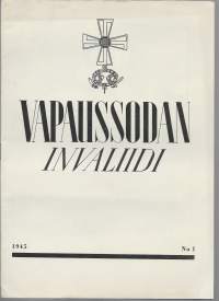 Vapaussodan Invaliidi 1945 nr 1