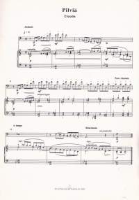 Sellonuotit - Mirabellan sellovihko, 1991. 10 helppoa kappaletta sellolle ja pianolle. Erilliset sellonuotit mukana. Katso sisältö kuvista. KLA 4