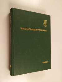 Ekonomimatrikkeli 1970