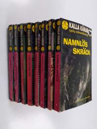 Kalla kårar-setti (8 kirjaa) : nrot 2,4-5,11,13-16 : Formlös fasa ; Namnlös skräck ; Varulven ; Parasiten ; Farliga makter ; Salivträdet ; Invasion från djupen ; ...