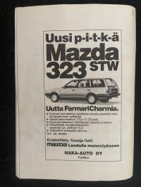 Kansainvälinen Ruissalon ajo Artukaisissa 23-25.5.1986 - käsiohjelma