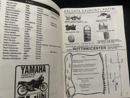 Alastaro road racing 1991 - käsiohjelma