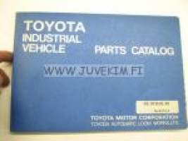 Toyota forklift 02-5FD28,30 parts catalog -haarukkatrukki varaosaluettelo