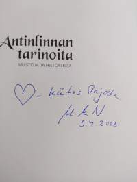 Antinlinnan tarinoita : muistoja ja historiikkia (tekijän omiste)