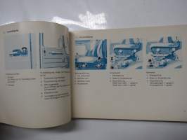 Mercedes-Benz 1019, 1219, 1419, 1424, 1619, 1624 Betriebsanleitung -alkuperäinen auton mukana toimitettu käyttö- ja huolto-ohjekirja, perusteellinen, saksaksi