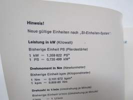 Mercedes-Benz Schwere Dreiachs-Fahrzeuge Betriebsanleitung (raskaat 2-akseliset) -alkuperäinen auton mukana toimitettu käyttö- ja huolto-ohjekirja, perusteellinen