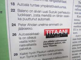 AM Automies 1995 nr 2 -Korpivaara yhtiöt - Toyota-Citroën-Suzuki -asiakaslehti