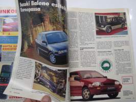 AM Automies 1995 nr 2 -Korpivaara yhtiöt - Toyota-Citroën-Suzuki -asiakaslehti