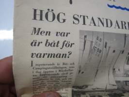 Hufvudstadsbladet Båt-Extra, 12.2.1965 - Båt- och Camping 1965 utställning i Mässhallarna Hfors, bilaga (del 2.)  -sanomalehden messuliite