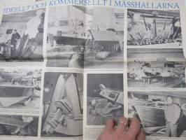 Hufvudstadsbladet Båt-Extra, 12.2.1965 - Båt- och Camping 1965 utställning i Mässhallarna Hfors, bilaga (del 2.)  -sanomalehden messuliite