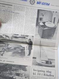 Hufvudstadsbladet Båt-Extra, 12.2.1965 - Båt- och Camping 1965 utställning i Mässhallarna Hfors, bilaga (del 2.)  -sanomalehden messuliite