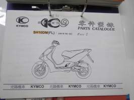 Kymco Super 9 SH10DM(FL) jun/28/´04 Parts Catalogue -varaosaluettelo